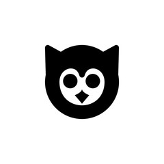 owl bird icon vector illustration