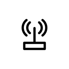 router wifi icon vector illustration