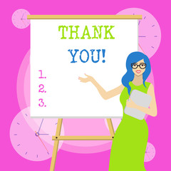 Conceptual hand writing showing Thank You. Concept meaning polite expression used when acknowledging gift service compliment