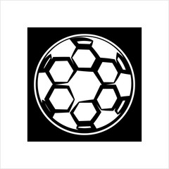 Football Icon, Soccer Ball Design