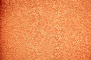 Texture orange artificial leather