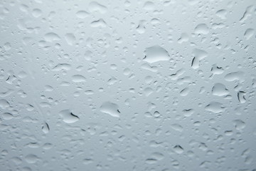 rain drops on window