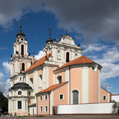 Fototapeta na wymiar Church of St. Michael, Vilnius