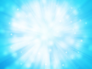 Fototapeta na wymiar Blue sparkle rays lights with bokeh elegant abstract background. Dust sparks background.