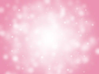 Fototapeta na wymiar Sweet pink sparkle rays lights with bokeh elegant abstract background. Dust sparks background.