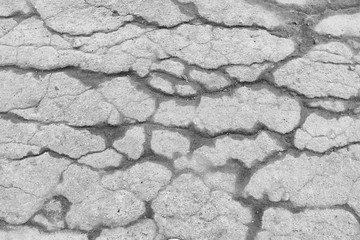 crack on the ground white background / abstract white vintage background broken texture