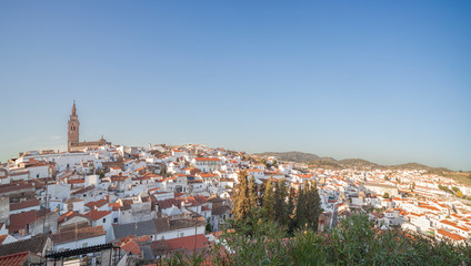 Naklejka premium Jerez de los Caballeros townscape, Extremadura, Spain
