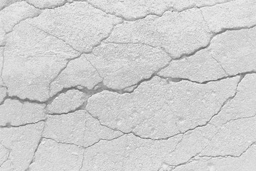crack on the ground white background / abstract white vintage background broken texture