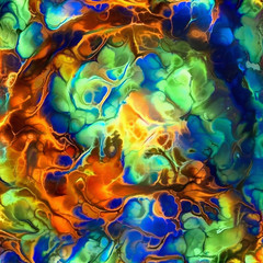 Colorful fluids