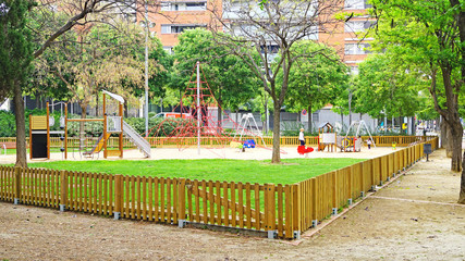 Parque de La Maquinista, Barcelona, Catalunya, España, Europa