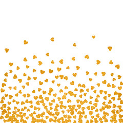 Background of random falling hearts