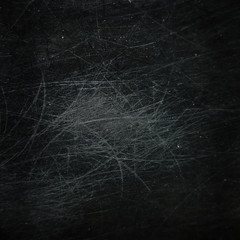 blank square gray abstract background / scratch texture, damaged wall surface