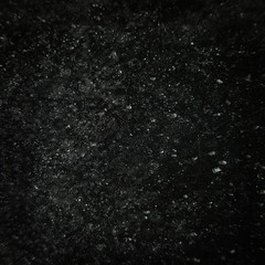 blank square gray abstract background / scratch texture, damaged wall surface