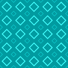 Seamless geometrical square pattern design background - colored vector graphic