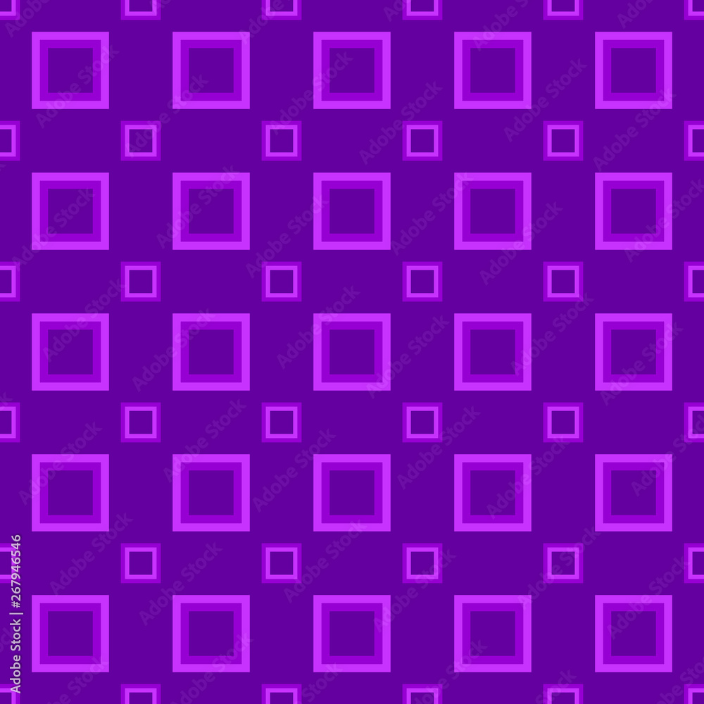 Poster abstract repeating square pattern background - vector design