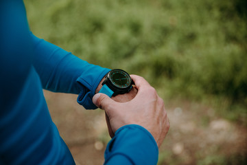 Young sporty caucasian man