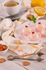 Sicilian ricotta cake (Cassata).