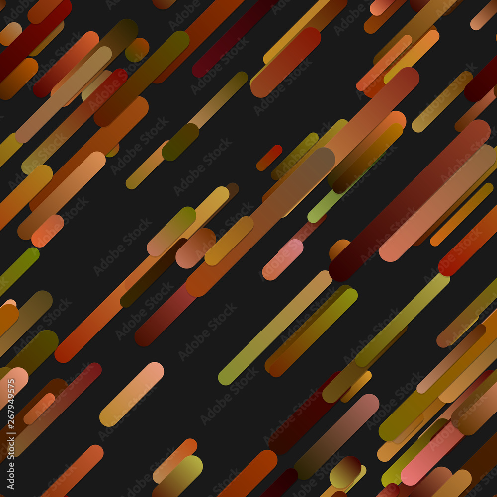 Poster colorful seamless diagonal gradient stripe background pattern - modern vector design