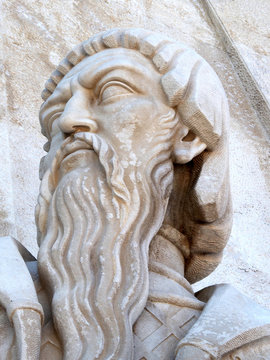 Monument to the discoveries in Lisbon in Portugal