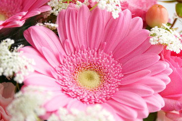 かわいいピンクの花