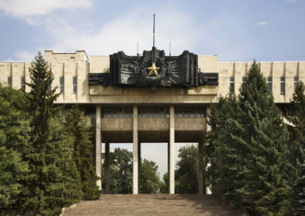 House of officers in Almaty. Kazakhstan