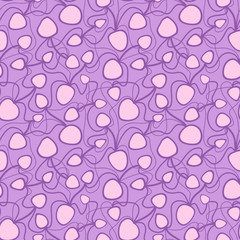 Abstract vector colorful seamless pattern. Retro hand drawn abstract organic pattern for textile, wrapping paper, prints, fabric, wallpaper, web etc.