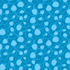 Abstract vector colorful seamless pattern. Retro hand drawn abstract organic pattern for textile, wrapping paper, prints, fabric, wallpaper, web etc.