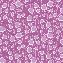 Abstract vector colorful seamless pattern. Retro hand drawn abstract organic pattern for textile, wrapping paper, prints, fabric, wallpaper, web etc.