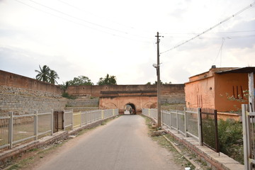 Fototapeta na wymiar Devanahalli fort at Bangalore, Karnataka, India