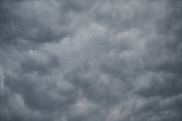 Fototapeta premium Dramatic sky and dark clouds