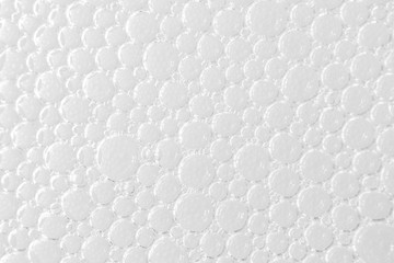 Fototapeta na wymiar Macro soap bubbles on white background