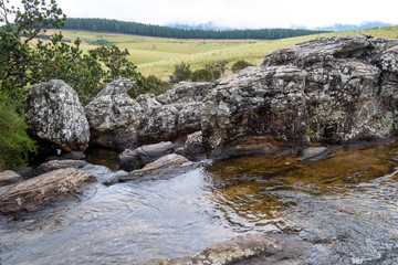 The Mac Mac Pools in the Blyde River Canyon, Panorama Route near Graskop, Mpumalanga, South Africa.