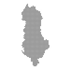 Obraz premium Map with dot