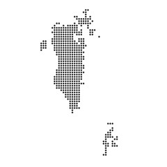 Fototapeta premium Map with dot