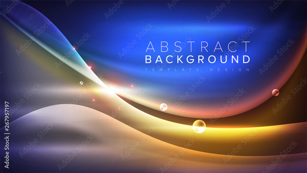 Wall mural an abstract background template in futuristic style. it is suitable for being as a template, landing
