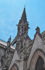 church dome and blue sky