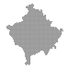 Obraz premium Map with dot