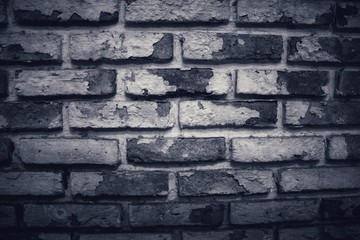 Fototapeta premium The walls are made of brick, blurred images