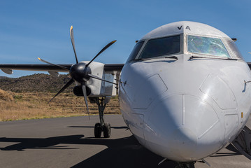 プロペラ機　飛行機 © Yusei