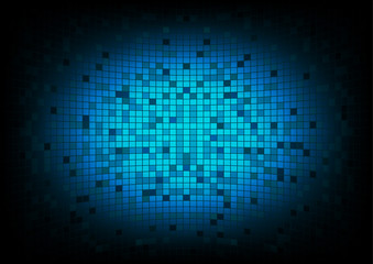 Futuristic digital Network technology blue Abstract using as background and wallpaper