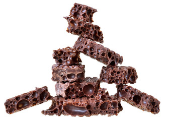 Heap bubble chocolate.