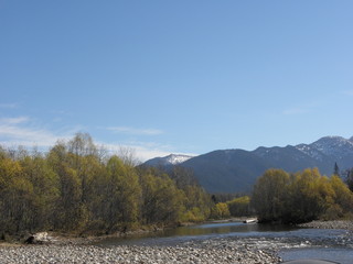 река выдринная бурятия весна