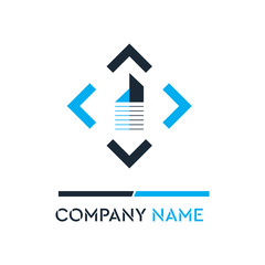 The simple and iconic design concept of Share Business Logo