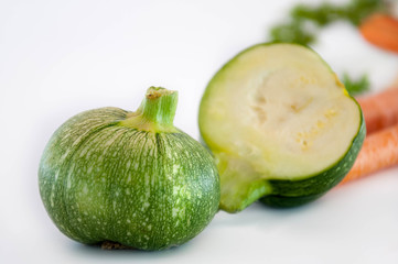 Zucchini with slices