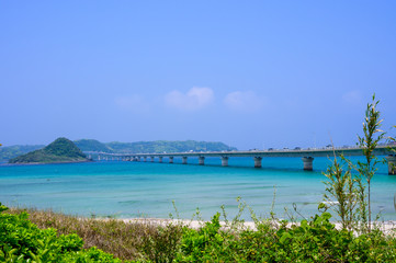 日本の絶景角島大橋【山口県】