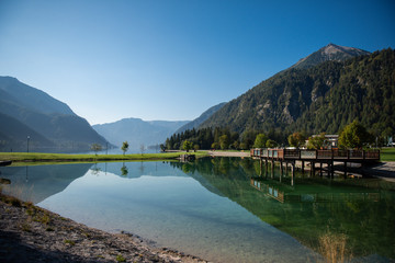 Obraz premium Achensee in Achenkirch , Tirol / Österreich