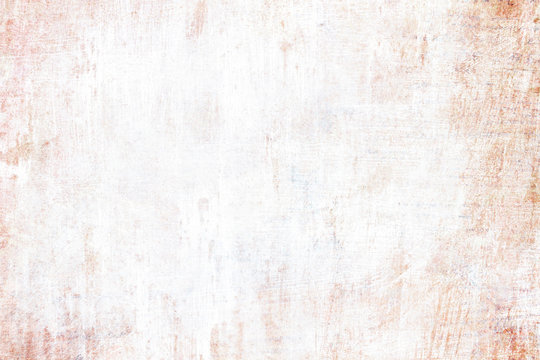 Old white grungy wall background or texture