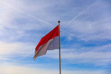 Flag of Monaco