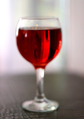 Fine photo bright tasty wine in a transparent glass