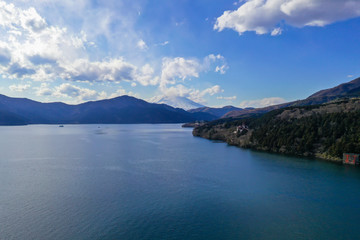 Mt Fuji and lake Ashinoko